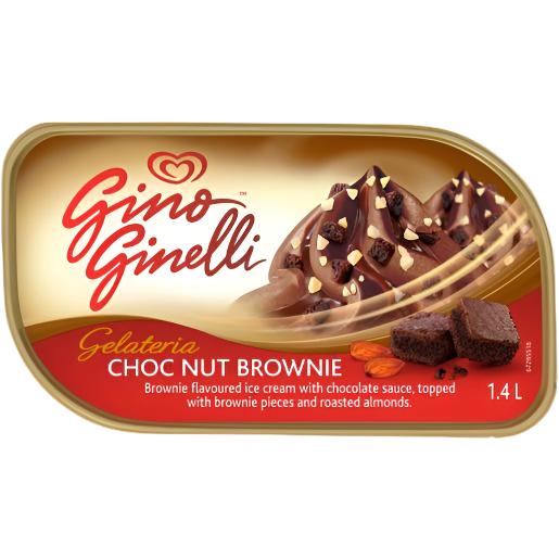 Gino Ginelli Choc Nut Brownie