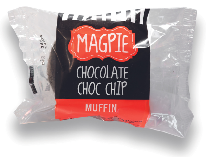Magpie IPP Jumbo Muffin Chocolate Choc Chip (24x120gr)