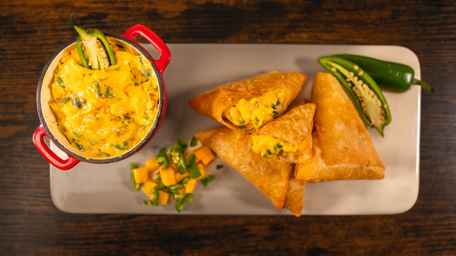 Cheesy Jalapeño Golden Pocket