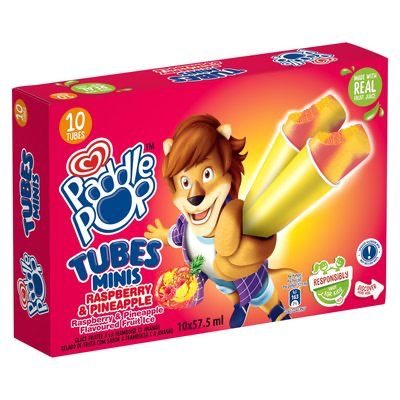 Paddle Pop Pineapple Raspberry