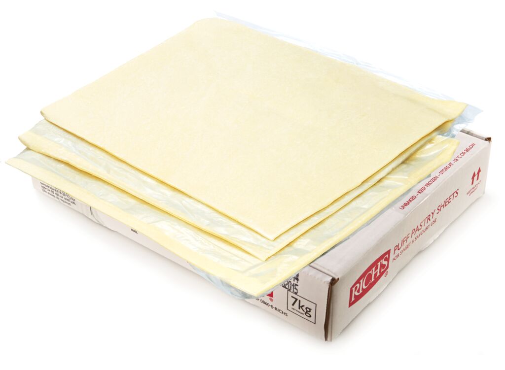 Rich's Puff Pastry Quarter Sheets (20 x 350 g).