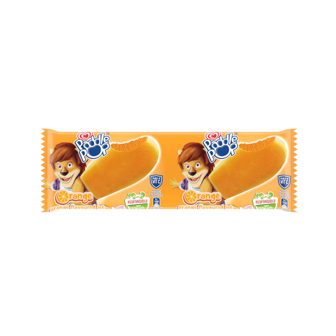 Paddle Pop Orange